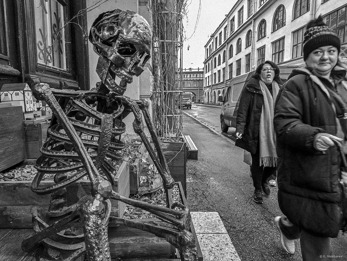 Банковский переулок. С-Пб., декабрь 2025.