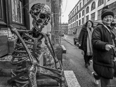 Банковский переулок. С-Пб., декабрь 2025.