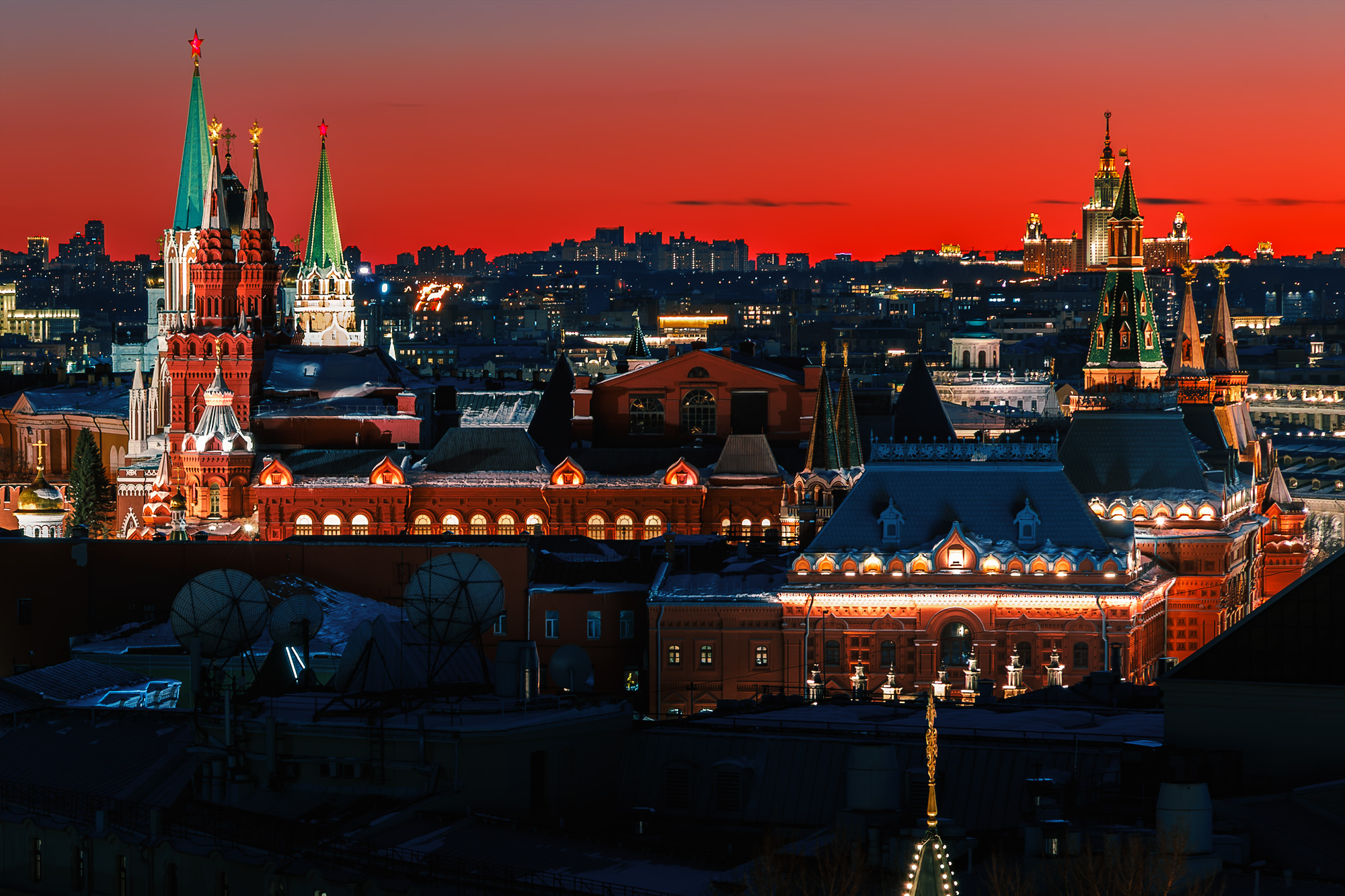 Кремль закатный