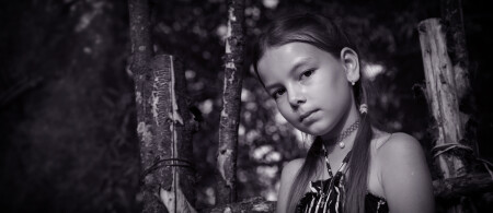 А бурый волк ей верно служит.