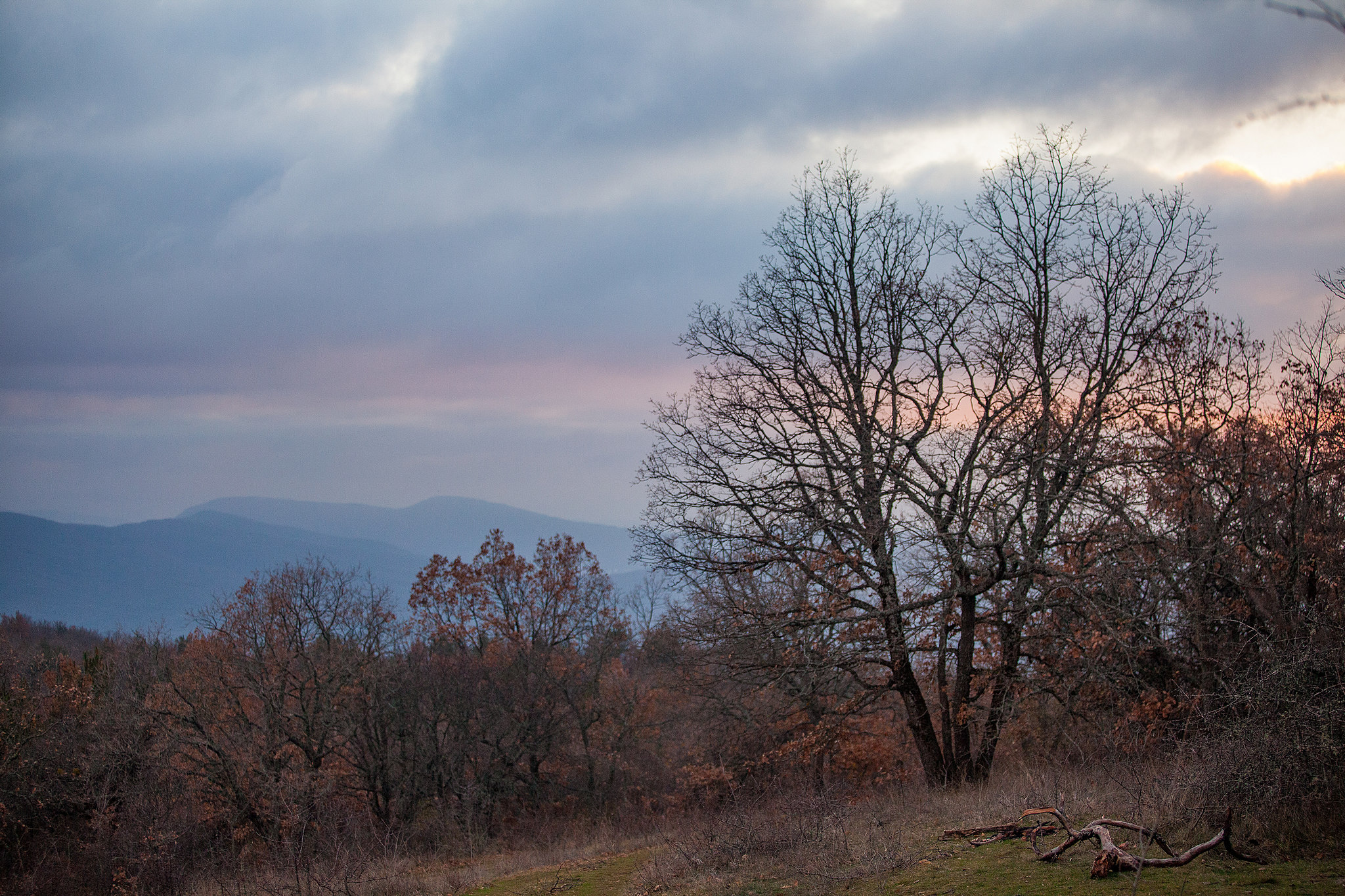 Поздняя осень в горах