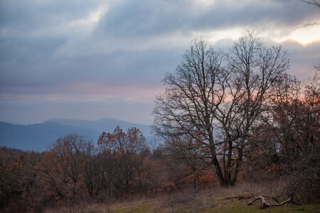 Поздняя осень в горах