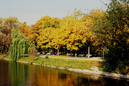 Парк Новодевичьи пруды