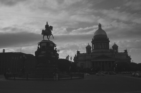 Силуэт города