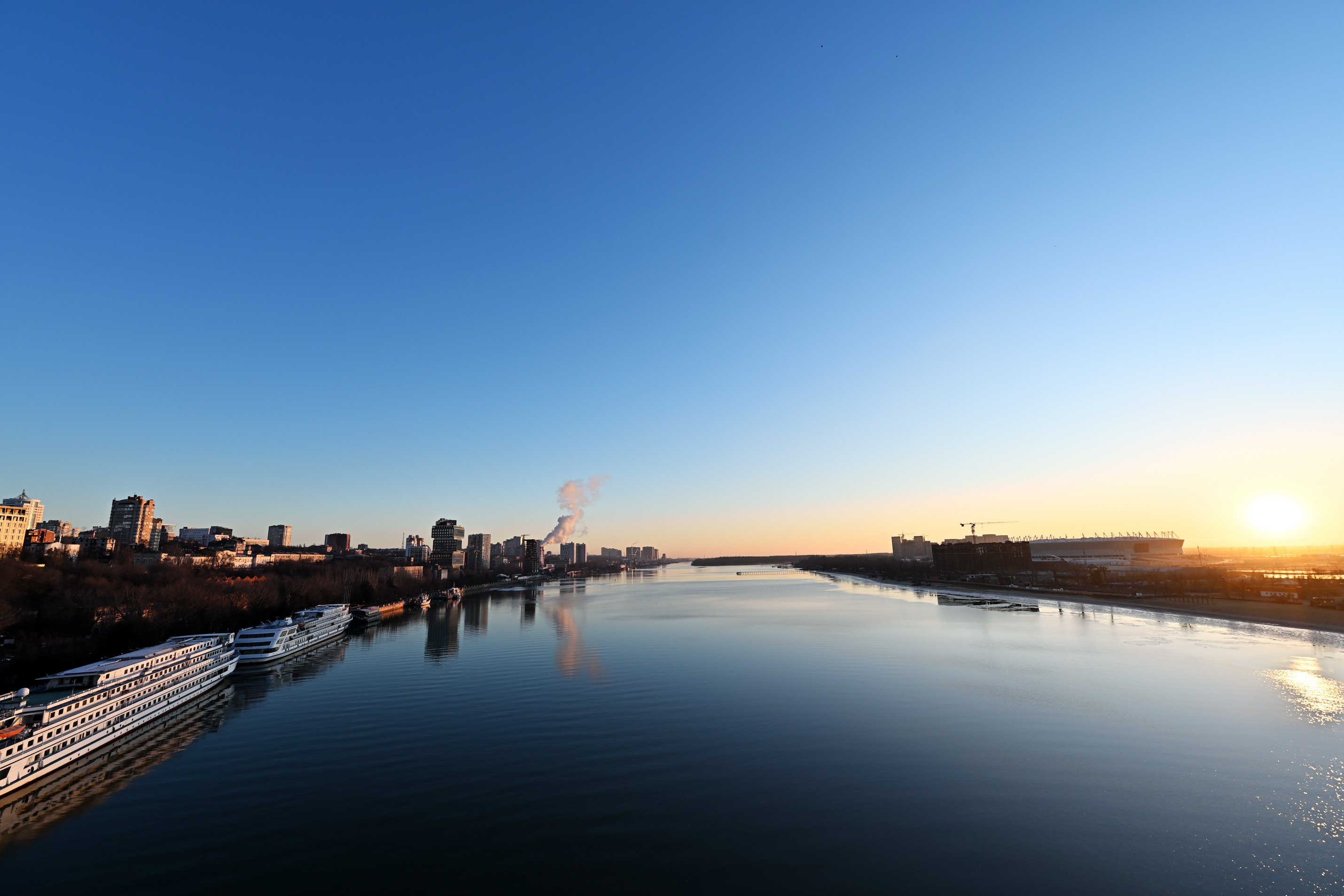 в начале восхождения