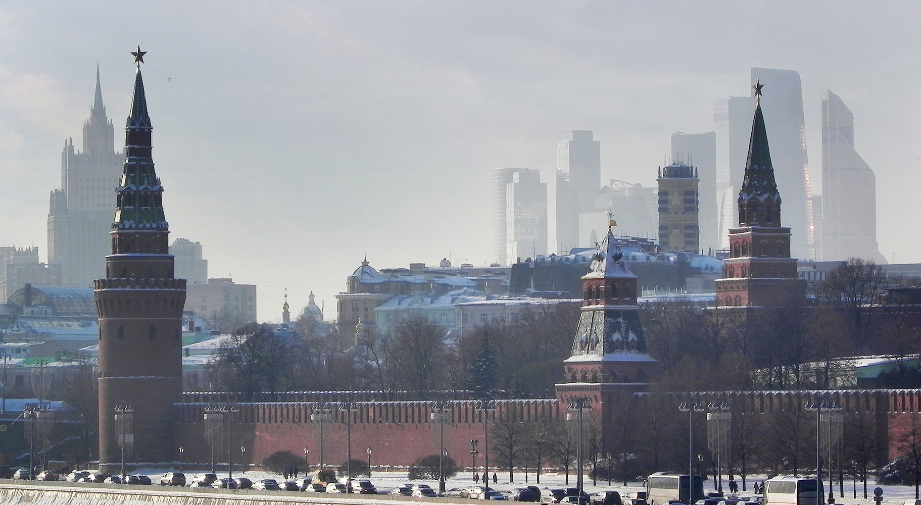 Кремль. МИД, Сити