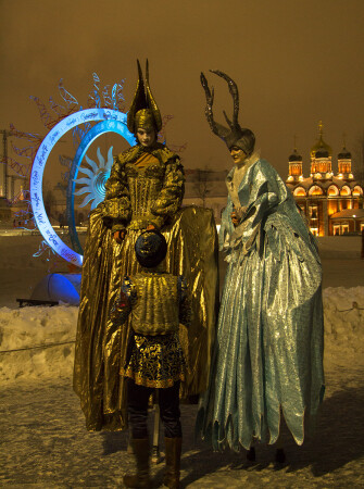 Ламповая атмосфера Зарядья