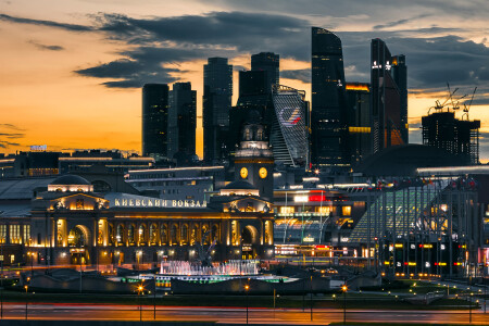 Киевский вокзал, Москва. 