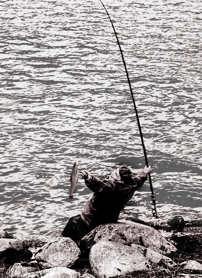 Рыбалка удалась.