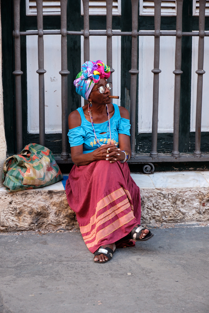 На улице Гаваны