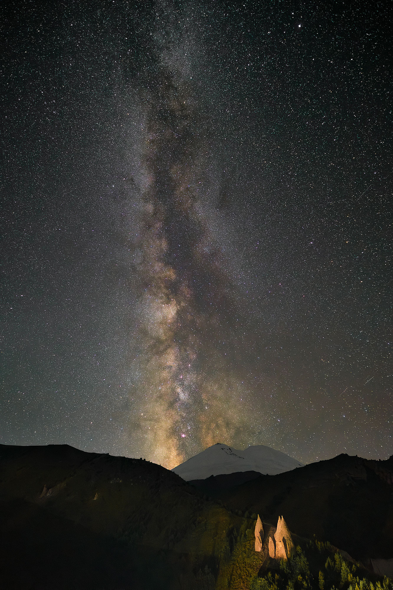 Зльбрус и Зубы дракона