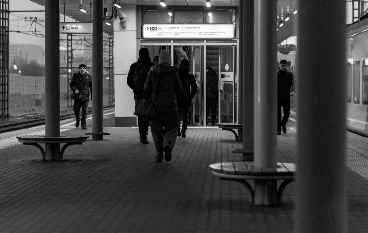 на Дубровке