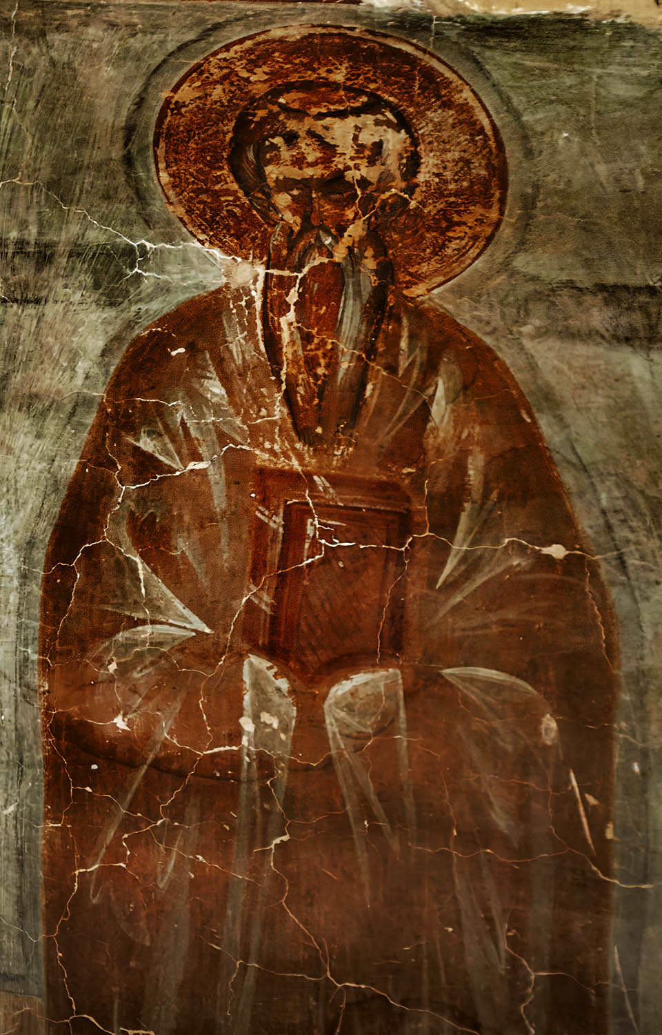 Великий Новгород. Церковь Спаса на Ильине улице. Фреска Феофана Грека.