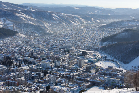 Вид на город с г Тугая(641м)...