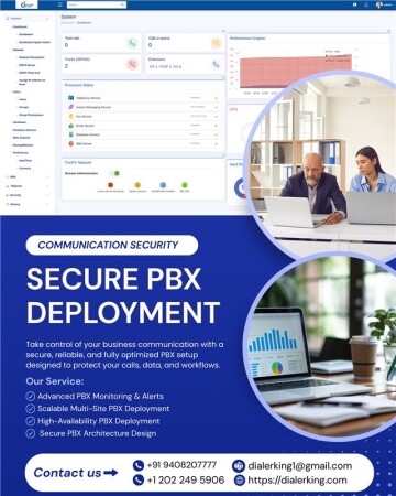 Keep Your Call Center Safe with Dialerking’s Secure PBX Deployment