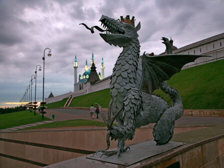 Казань. Дракон Зилант