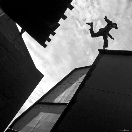 Бег. Кронштадт, 2005.