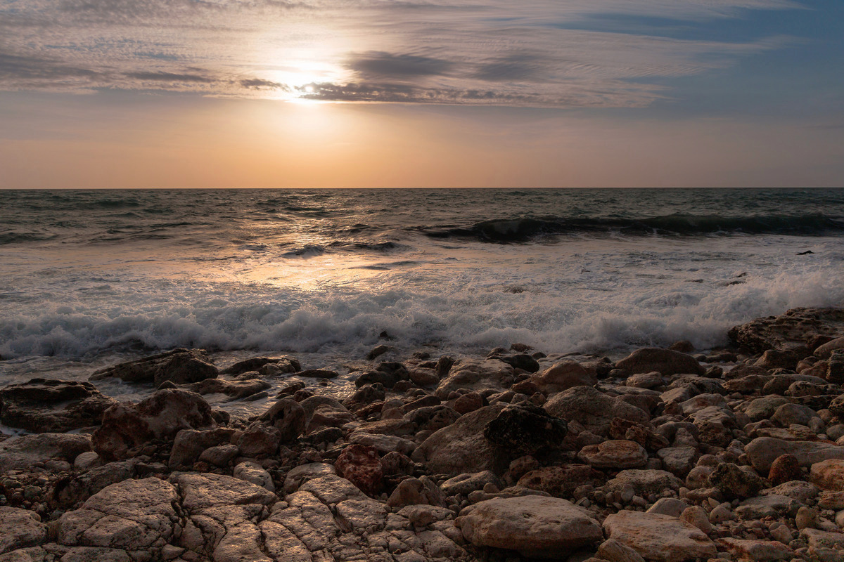 Январский закат...