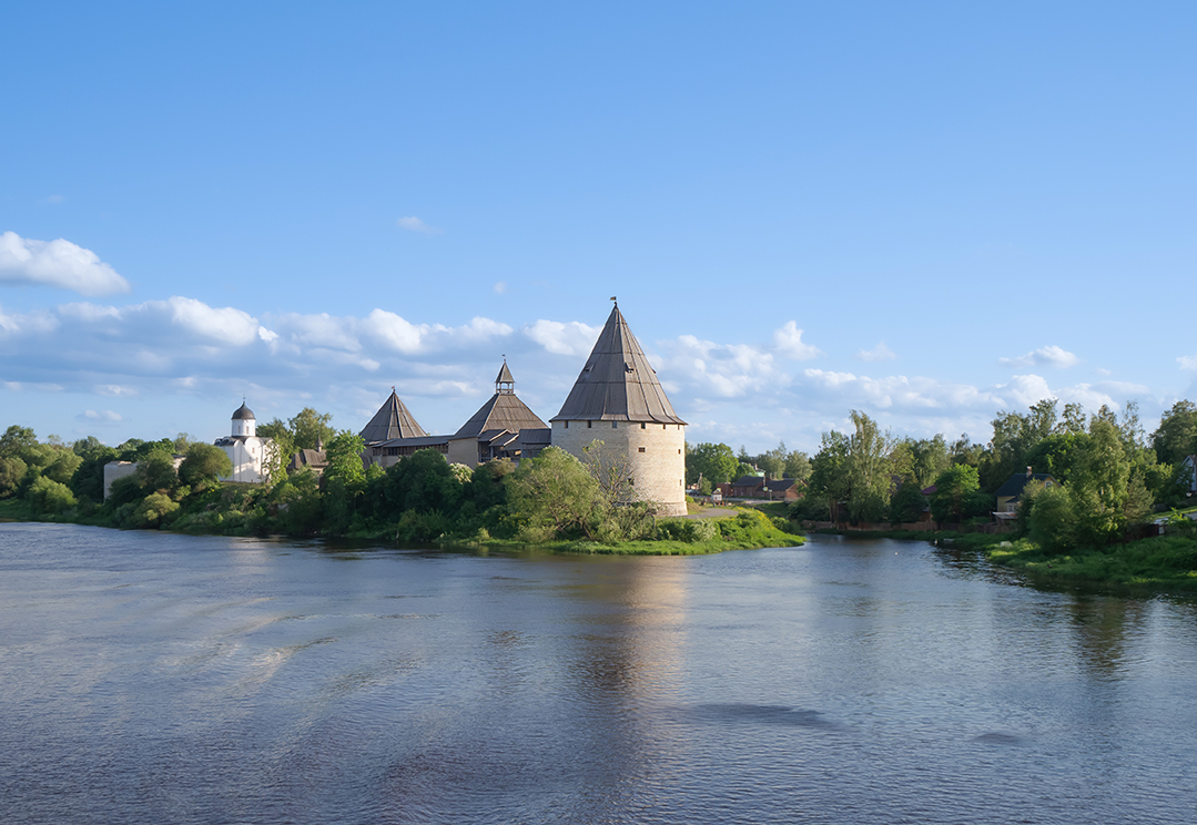 Старая крепость в Старой Ладоге. 