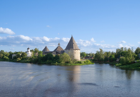 Старая крепость в Старой Ладоге. 