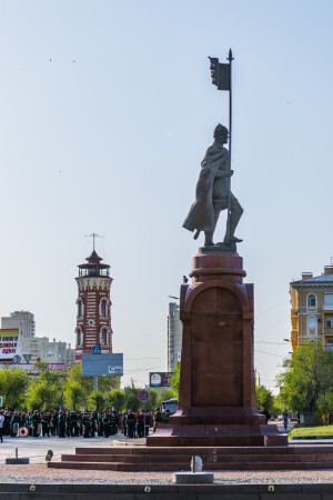 Александр Невский и каланча