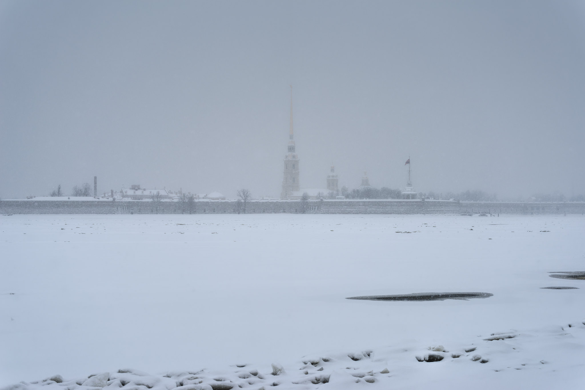 Снегопадное, метелистое 2