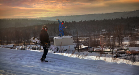 А я "профи" горных спусков.