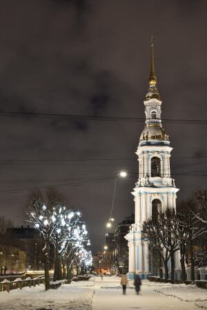 СПб. Колокольня Никольского собора