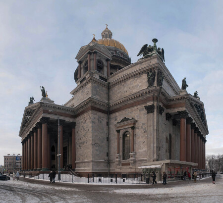 Исаакиевский собор (панорама)