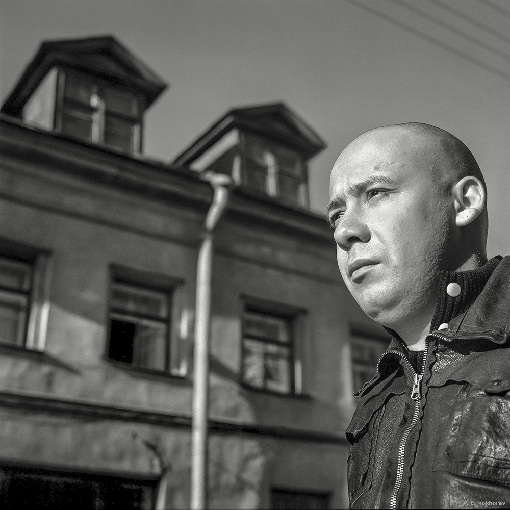 Режиссер Алексей Герман (мл). Набережная Мойки, С-Пб., 2005.