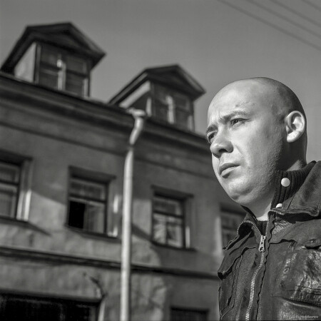 Режиссер Алексей Герман (мл). Набережная Мойки, С-Пб., 2005.