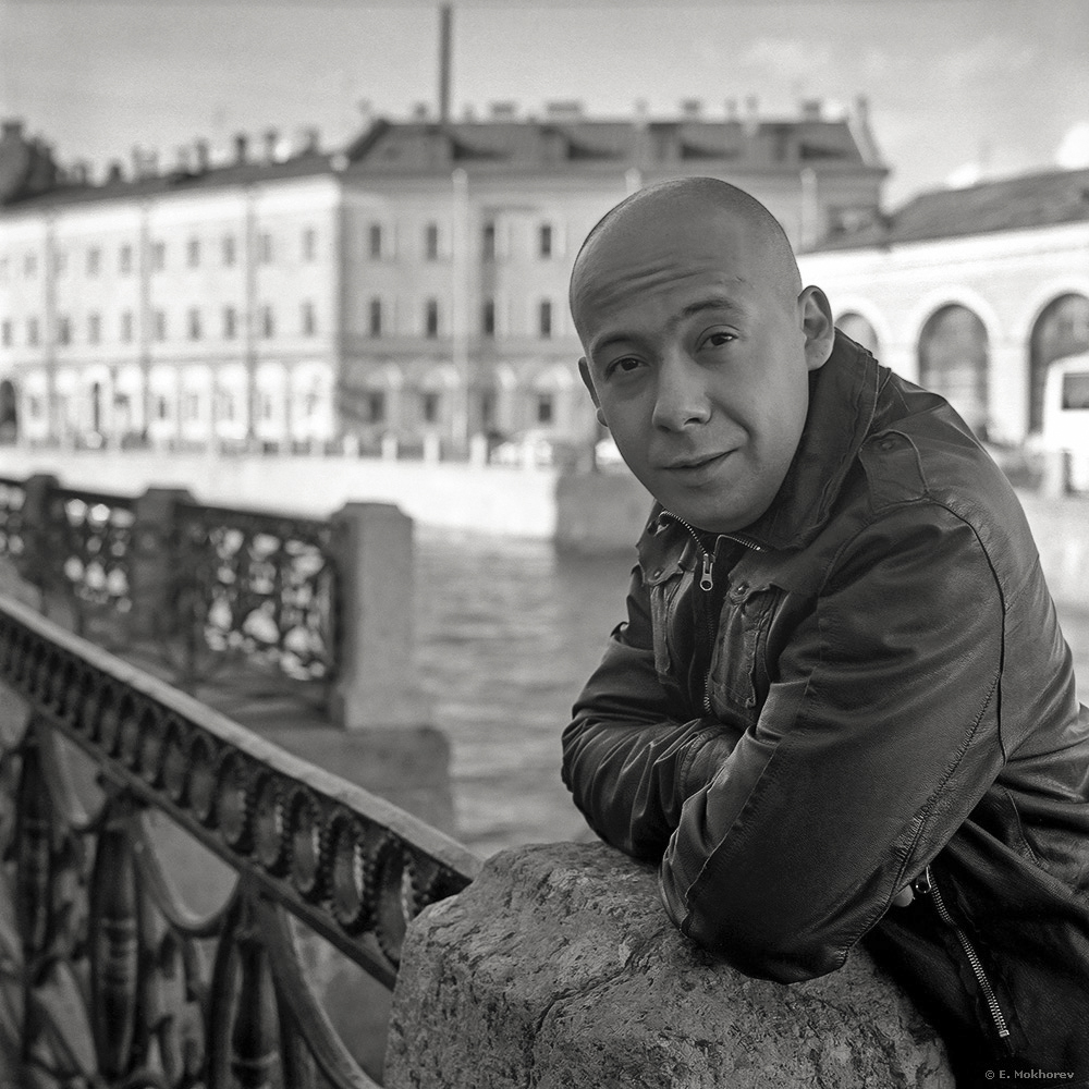 Режиссер Алексей Герман (мл). Набережная Мойки, С-Пб., 2005.