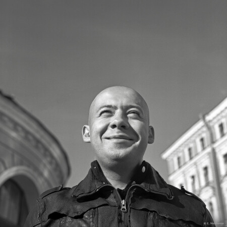 Режиссер Алексей Герман (мл). Набережная Мойки, С-Пб., 2005.