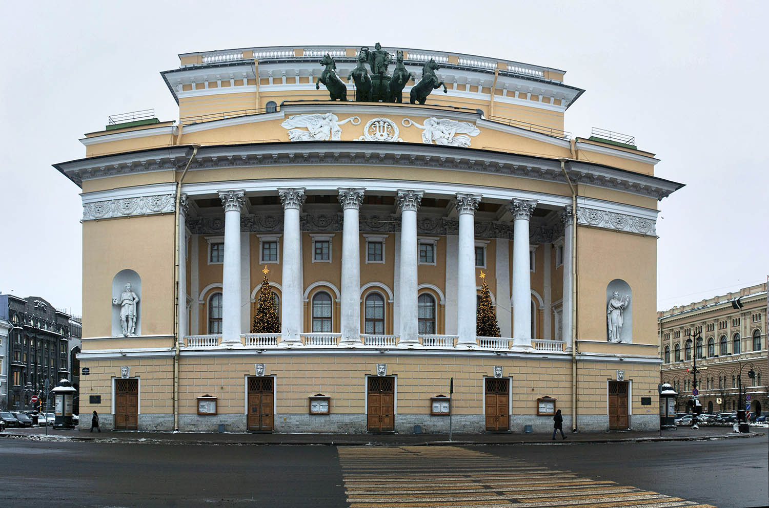Александринский театр (панорама)