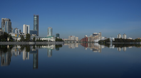 Городской пруд Екатеринбурга