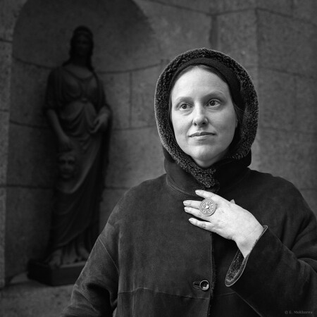 Искусствовед Екатерина Андреева, С-Пб., 2005.