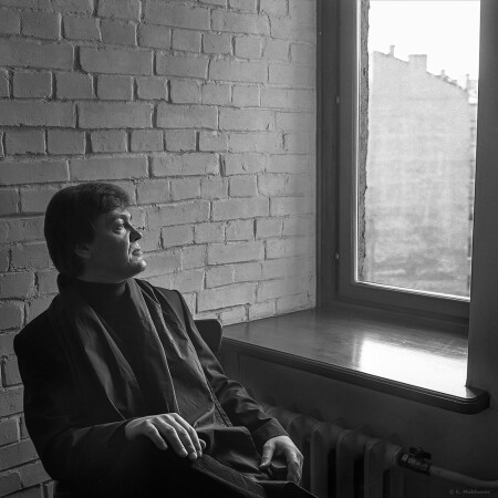 Музыкант Алексей Гориболь. С-Пб., 2005.