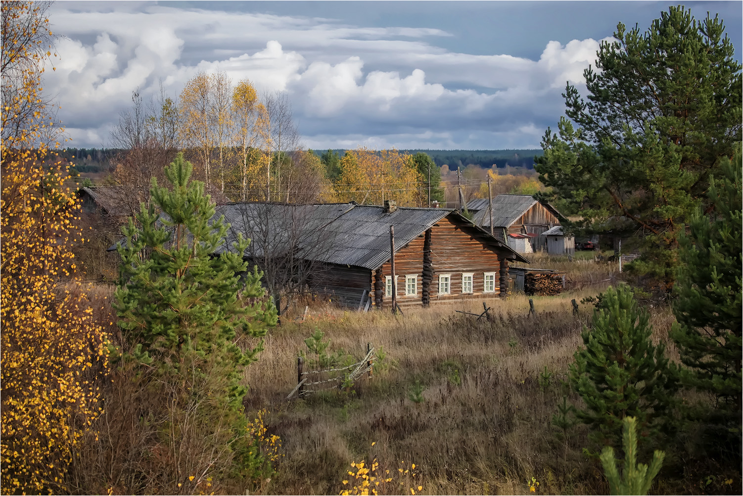 Деревенский пейзаж