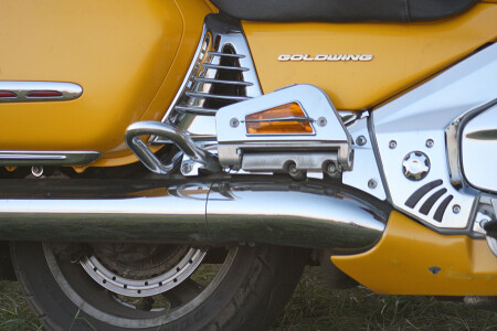 Старик Honda Gold Wing