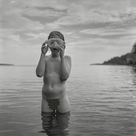 Джордж - ныряльщик. Ладога, 2013. 