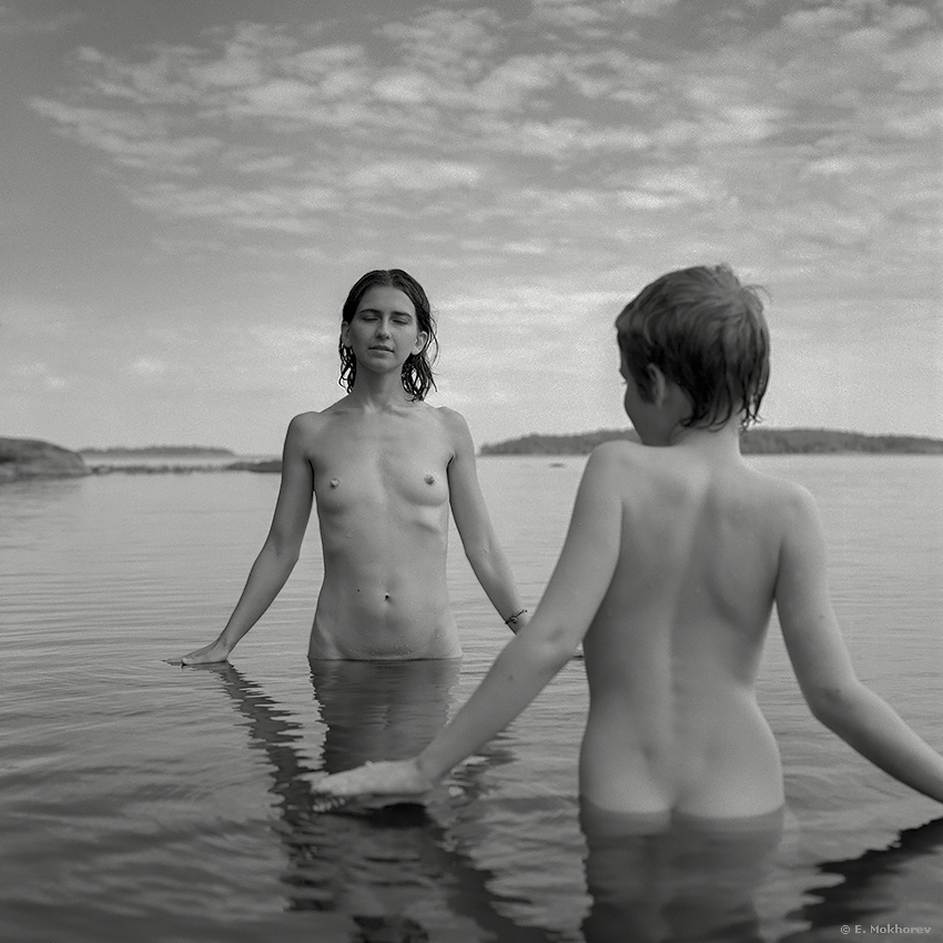 Марина и Джордж. Ладога, 2013.