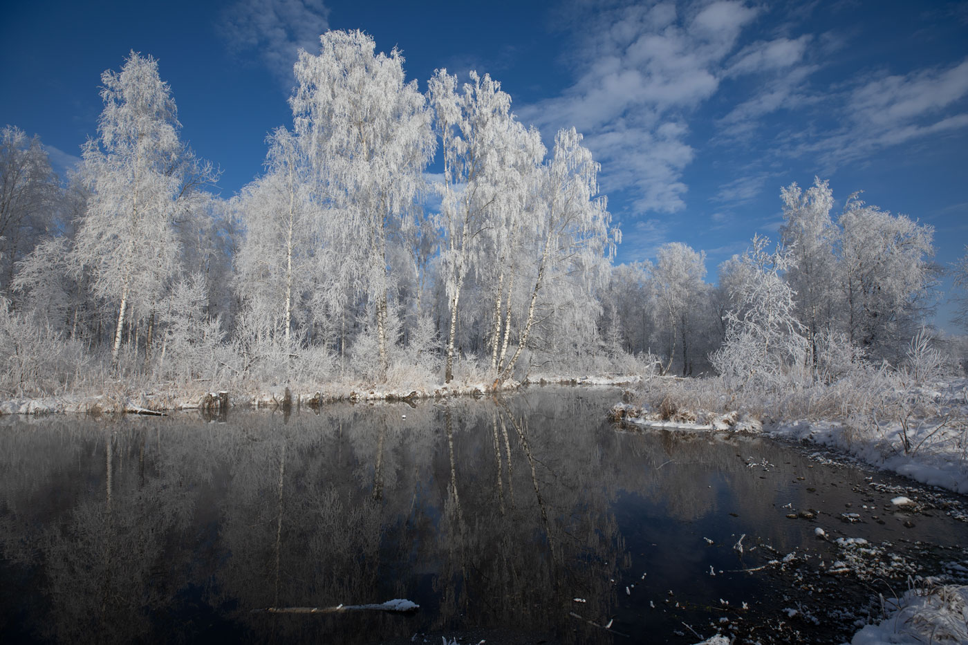 Серебряные кружева...