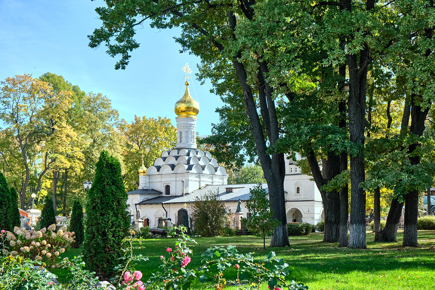 Москва. В Донском монастыре