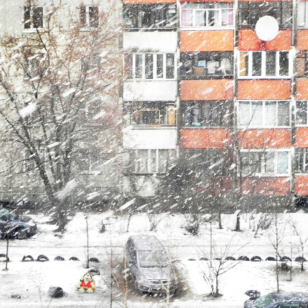 Снег