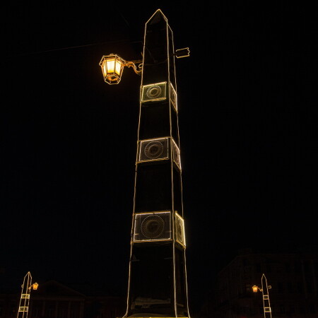 Фонари Египетского моста.