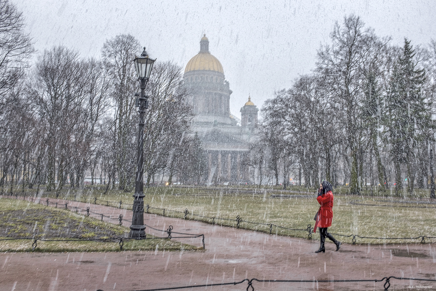 Александровский сад. С-Петербург, апрель 2019.