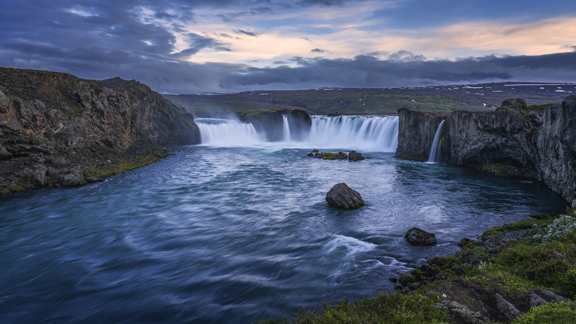 Водопад Godafoss.Северная Исландия.