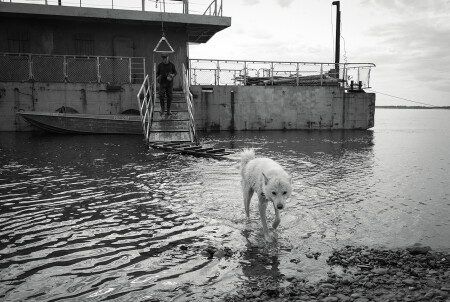 большая вода.