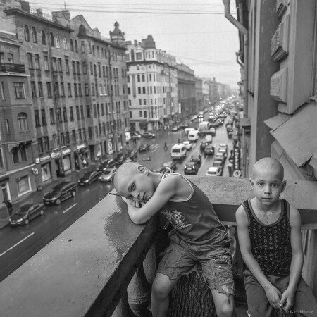 Егор и Тильберт. Средний проспект, С.-Пб. 2013.