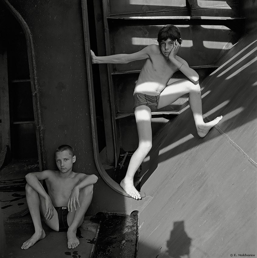 Иван и Михаил. Кронштадт, 2004.